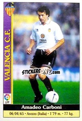 Sticker Carboni - Las Fichas De La Liga 1999-2000 n. 62 - Mundicromo