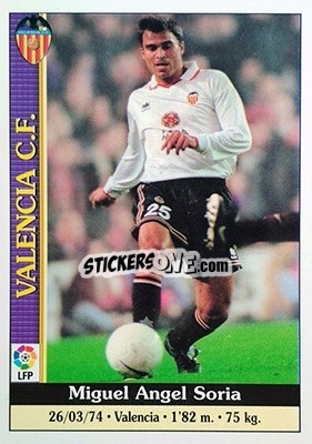 Sticker Soria - Las Fichas De La Liga 1999-2000 - Mundicromo