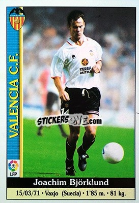 Sticker Bjorklund - Las Fichas De La Liga 1999-2000 - Mundicromo