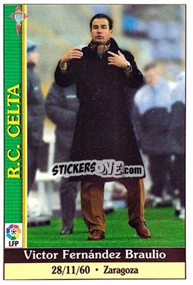Figurina Victor Fdez - Las Fichas De La Liga 1999-2000 - Mundicromo