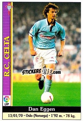 Figurina Eggen - Las Fichas De La Liga 1999-2000 - Mundicromo