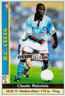 Cromo Makelele - Las Fichas De La Liga 1999-2000 - Mundicromo