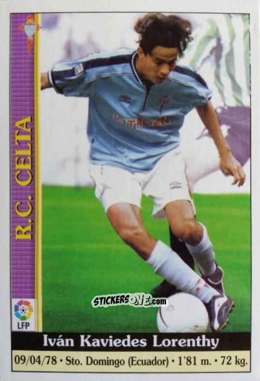 Figurina Kaviedes - Las Fichas De La Liga 1999-2000 n. 88 - Mundicromo