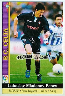 Figurina Penev - Las Fichas De La Liga 1999-2000 - Mundicromo