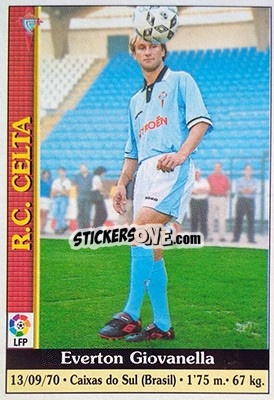 Sticker Giovanella - Las Fichas De La Liga 1999-2000 - Mundicromo