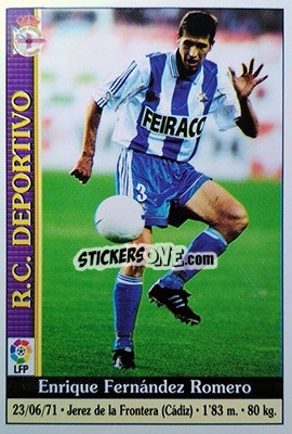 Cromo Romero - Las Fichas De La Liga 1999-2000 - Mundicromo