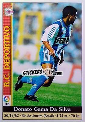 Cromo Donato - Las Fichas De La Liga 1999-2000 - Mundicromo