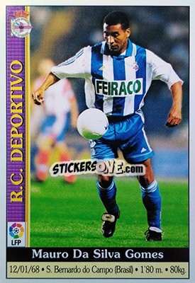 Sticker M. Silva - Las Fichas De La Liga 1999-2000 n. 102 - Mundicromo