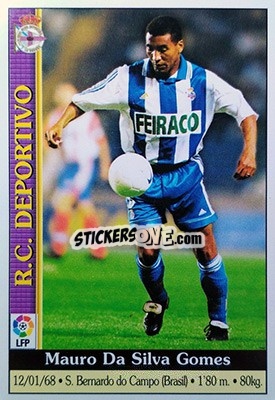 Figurina M. Silva - Las Fichas De La Liga 1999-2000 - Mundicromo