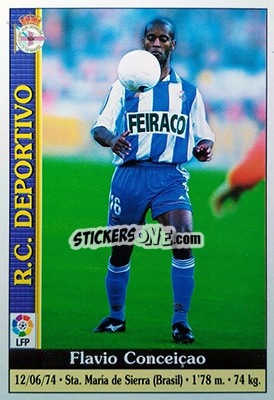 Sticker Flavio C. - Las Fichas De La Liga 1999-2000 n. 103 - Mundicromo