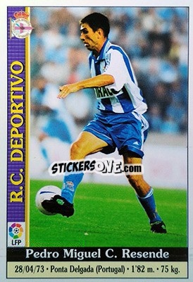 Sticker Pauleta - Las Fichas De La Liga 1999-2000 - Mundicromo