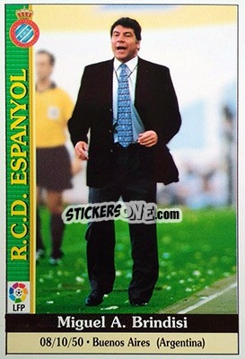 Sticker Brindisi - Las Fichas De La Liga 1999-2000 - Mundicromo
