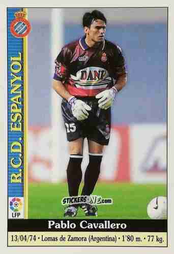 Figurina Cavallero - Las Fichas De La Liga 1999-2000 n. 111 - Mundicromo