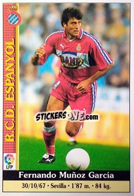 Sticker Nando - Las Fichas De La Liga 1999-2000 - Mundicromo