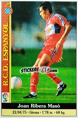 Sticker Nan Ribera - Las Fichas De La Liga 1999-2000 - Mundicromo