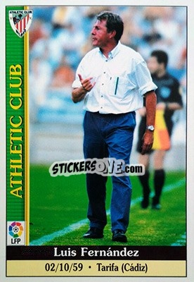 Cromo Luis Fdez - Las Fichas De La Liga 1999-2000 - Mundicromo