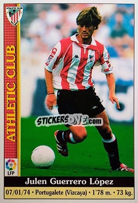 Sticker Guerrero - Las Fichas De La Liga 1999-2000 - Mundicromo