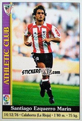 Cromo Ezquerro - Las Fichas De La Liga 1999-2000 - Mundicromo