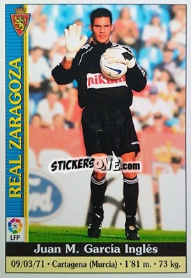 Sticker Juanmi - Las Fichas De La Liga 1999-2000 - Mundicromo