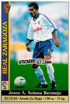 Sticker Solana - Las Fichas De La Liga 1999-2000 - Mundicromo