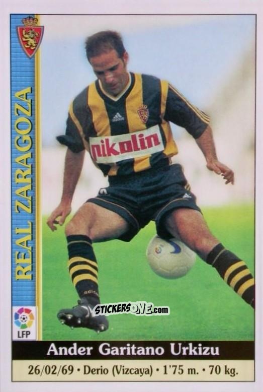 Figurina Garitano - Las Fichas De La Liga 1999-2000 n. 155 - Mundicromo