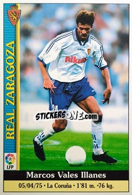Sticker M. Váles - Las Fichas De La Liga 1999-2000 n. 159 - Mundicromo