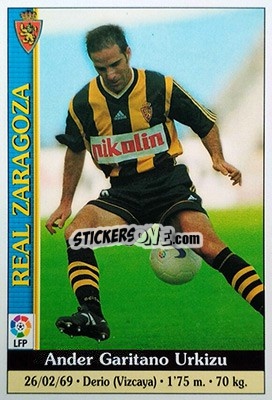 Cromo Jamelli - Las Fichas De La Liga 1999-2000 - Mundicromo