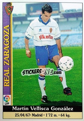 Sticker Vellisca - Las Fichas De La Liga 1999-2000 - Mundicromo