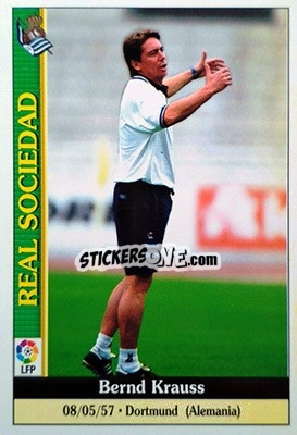 Sticker B.Krauss - Las Fichas De La Liga 1999-2000 - Mundicromo