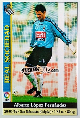 Sticker Alberto - Las Fichas De La Liga 1999-2000 - Mundicromo