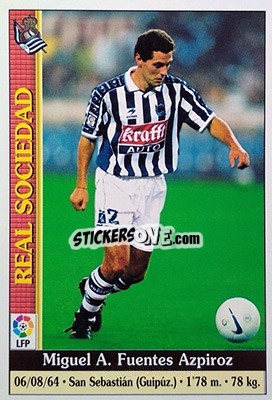 Sticker Fuentes - Las Fichas De La Liga 1999-2000 - Mundicromo