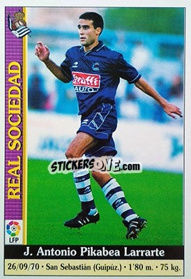 Cromo Pikabea - Las Fichas De La Liga 1999-2000 - Mundicromo