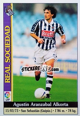 Sticker Aranzabal - Las Fichas De La Liga 1999-2000 - Mundicromo