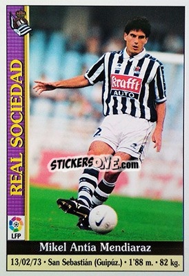 Sticker Antia - Las Fichas De La Liga 1999-2000 n. 174 - Mundicromo