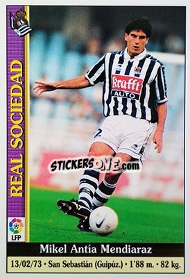 Sticker Antia - Las Fichas De La Liga 1999-2000 - Mundicromo