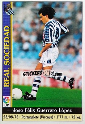 Sticker JFGuerrero - Las Fichas De La Liga 1999-2000 n. 175 - Mundicromo