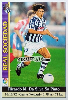 Sticker Sa Pinto - Las Fichas De La Liga 1999-2000 - Mundicromo