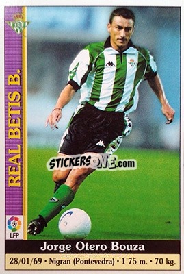 Sticker Otero - Las Fichas De La Liga 1999-2000 - Mundicromo