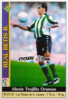 Cromo Alexis - Las Fichas De La Liga 1999-2000 - Mundicromo