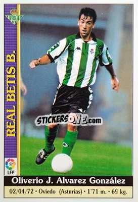 Sticker Oli - Las Fichas De La Liga 1999-2000 n. 197 - Mundicromo