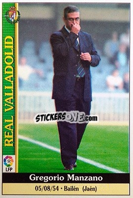 Sticker Manzano - Las Fichas De La Liga 1999-2000 - Mundicromo