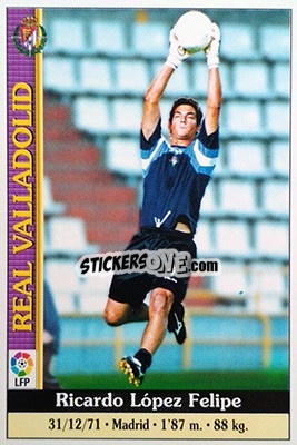 Sticker Ricardo - Las Fichas De La Liga 1999-2000 n. 202 - Mundicromo