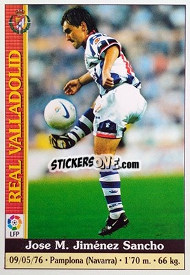 Cromo Chema - Las Fichas De La Liga 1999-2000 - Mundicromo