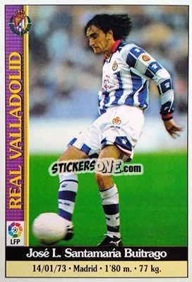 Sticker Santamaria - Las Fichas De La Liga 1999-2000 - Mundicromo
