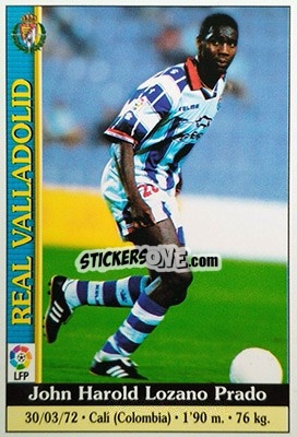 Sticker H.Lozano - Las Fichas De La Liga 1999-2000 - Mundicromo
