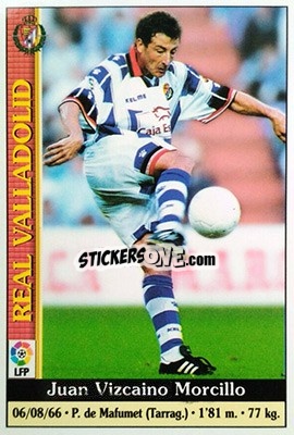 Sticker Vizcaino - Las Fichas De La Liga 1999-2000 - Mundicromo
