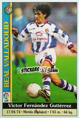 Cromo Victor - Las Fichas De La Liga 1999-2000 - Mundicromo