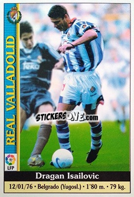 Sticker Isailovic - Las Fichas De La Liga 1999-2000 n. 215a - Mundicromo