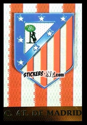 Sticker AtMadrid - Las Fichas De La Liga 1999-2000 - Mundicromo