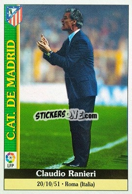 Figurina Ranieri - Las Fichas De La Liga 1999-2000 - Mundicromo